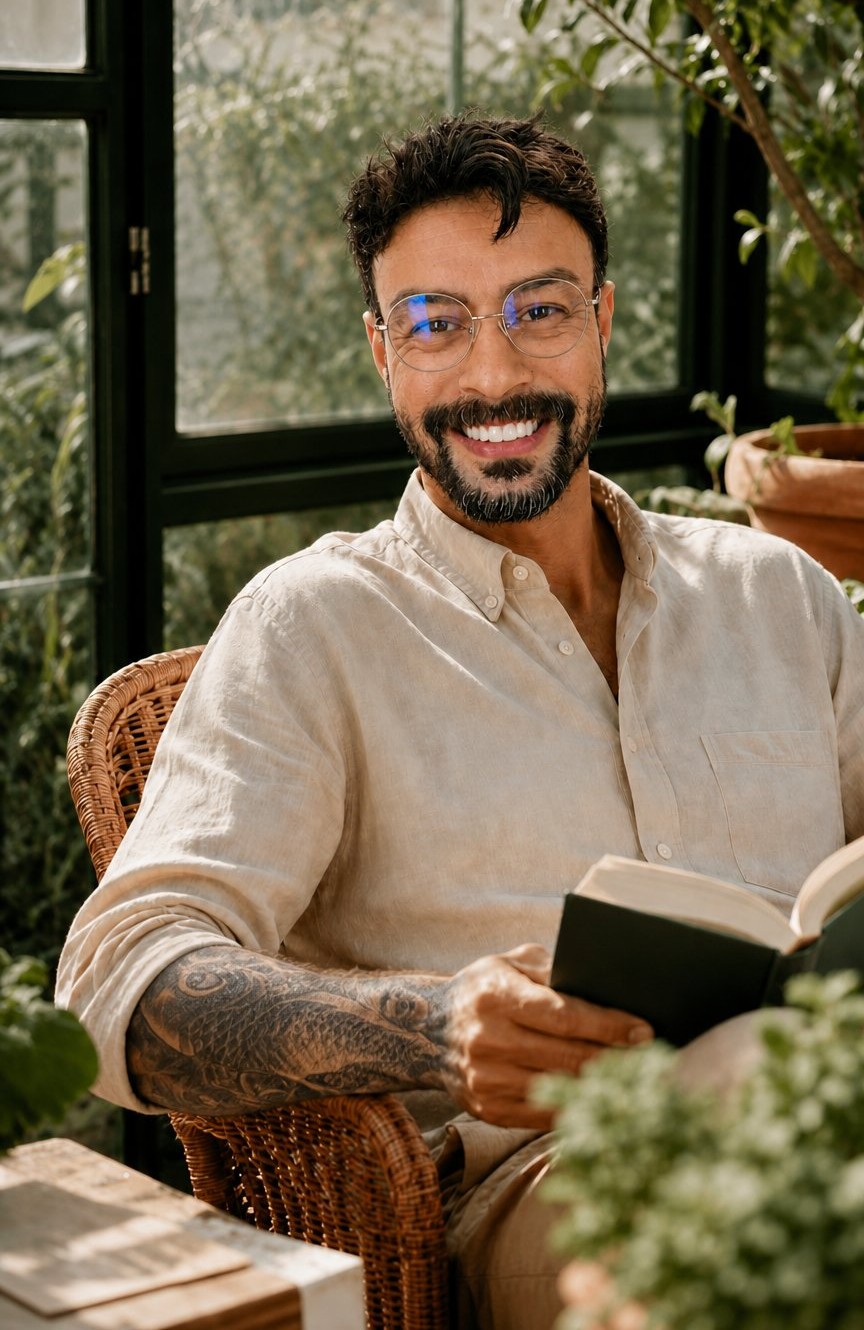 Eugenio Gârdussi no consultório